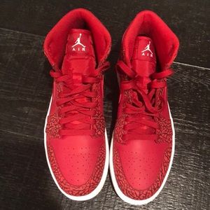Jordan 1 Retro Red Elephant Print